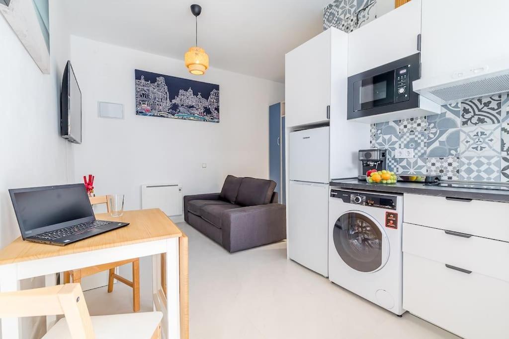 Estudio Acogedor En Zona Norte Madrid Exteriér fotografie