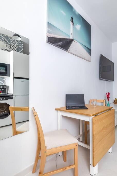 Estudio Acogedor En Zona Norte Madrid Exteriér fotografie
